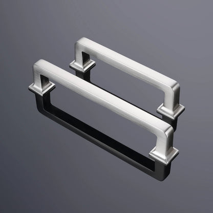 GIYURO 10 Pack Brushed Nickel 3-3/4' Hole Center(96mm),
