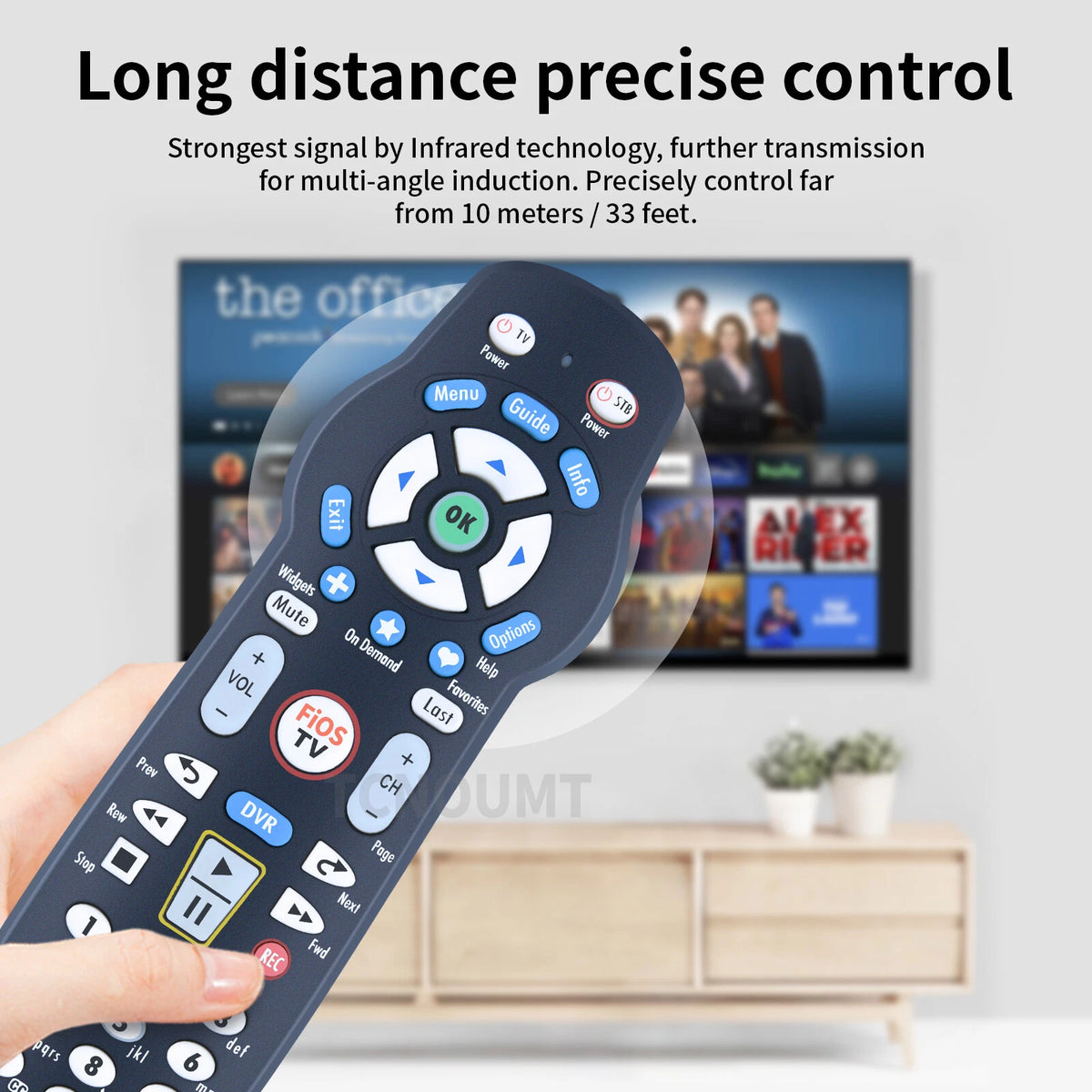 For Verizon FiOS VZ P265v5 RC Replacement TV Remote Control