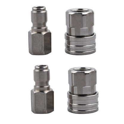 4Pcs 16mm Swivel to 3/8"Quick Connect Male Female Head For High Pressure Washer