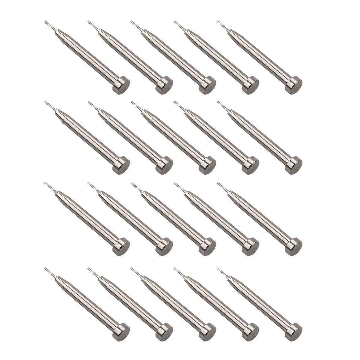 20Pcs 0.8mm Metal Tip Watch Band Strap Bracelet Link Pin Remover Repair Tool