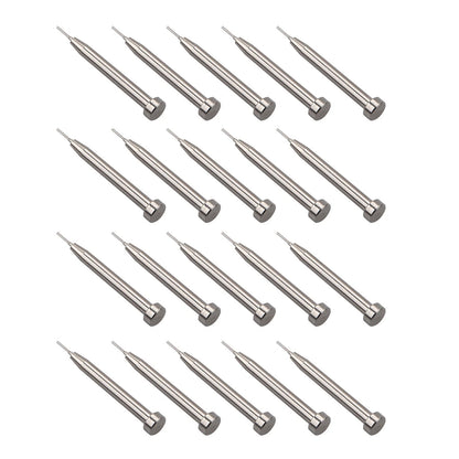 20Pcs 0.8mm Metal Tip Watch Band Strap Bracelet Link Pin Remover Repair Tool