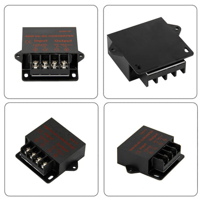 Industrial Voltage Reducer 12V/24V to 5V 10A Waterproof Potting Overheat Proof