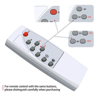 Remote Control For QWERTYUI / YASTA Outdoor Solar Lamps