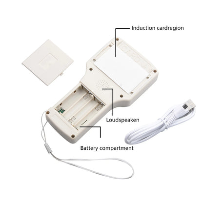 1Pc Handheld RFID/NFC Smart Card Reader Elevator Writer Copier IC ID Sensor