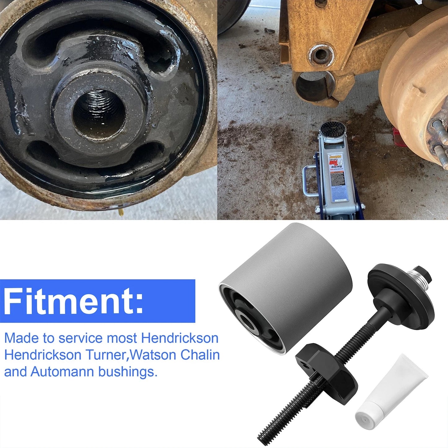 Bushing Installation Tool for Hendrickson Part # S21307, E9575, TRB5912-T