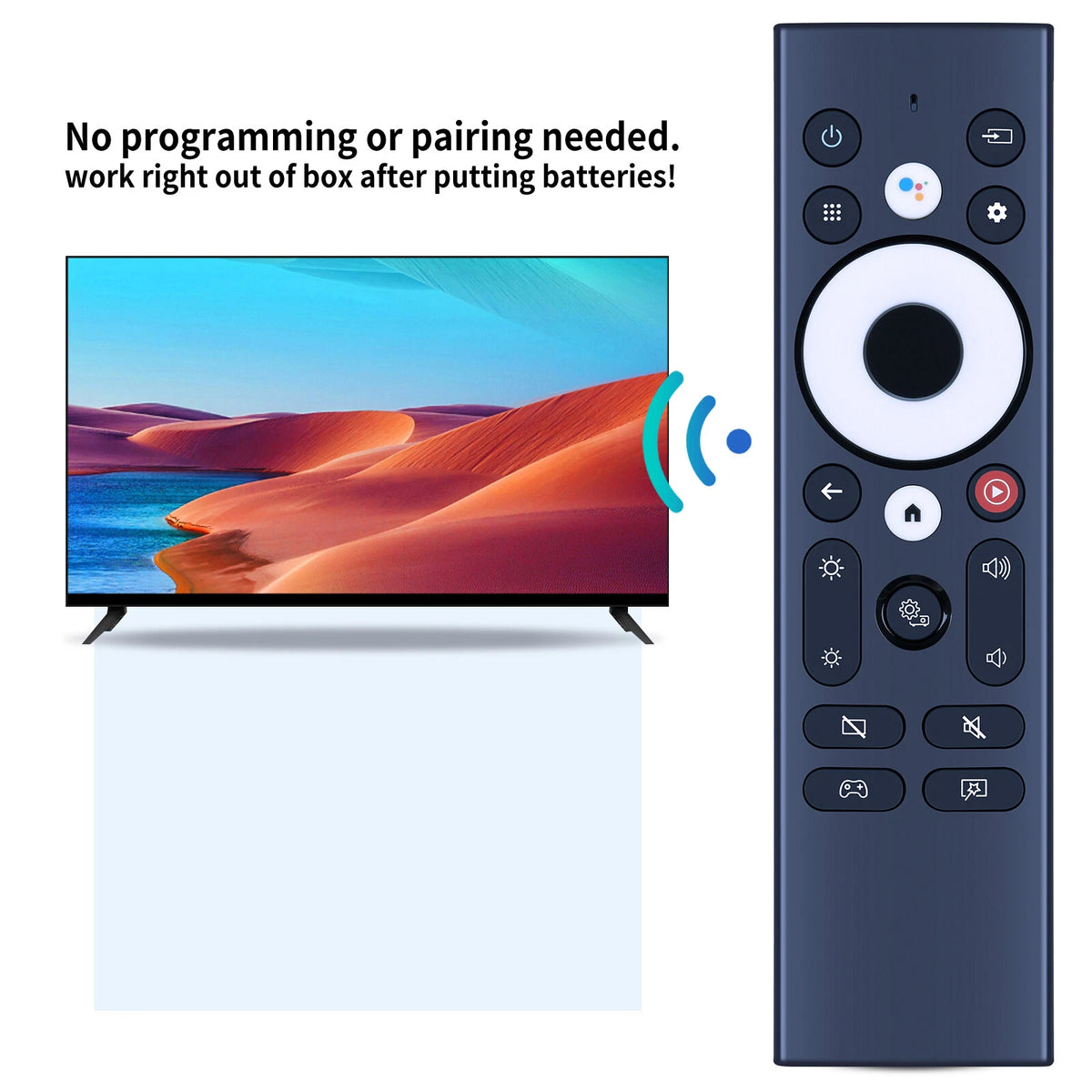 Voice Remote Control For Epson EpiqVision Ultra LS800 Ultra Laser Projector
