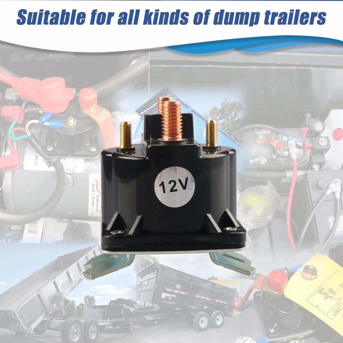 Dump Trailer Solenoid-Dump Parts for Intermittent Duty 1 Pack