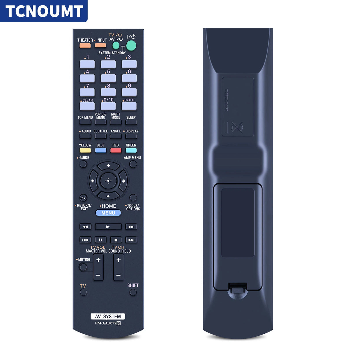 RM-AAU072 Remote Control For Sony AV Receiver SA-WCT150 HT-CT150 HTCT350