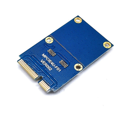 1Pcs Mini PCI-E PCI Express to 5 Pin Dual USB 2.0 Adapter Riser Expansion Card n