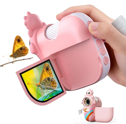 Zynoscope Microscope for Kids 1000X Magnification, 3-in-1 Handheld Pink