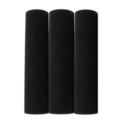 2Pcs Black Skateboard Stickers 84 * 23cm Pro Skating Board Sandpaper Grip Tape^