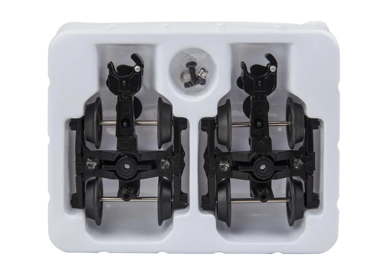 Lionel O Gauge Die Cast Metal Sprung Trucks 2-Pack Model O Gauge, Multicolor