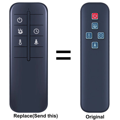 ReplaceRemote Control For Greentouch Fullerton Electric Fireplace 10180SB-28-254