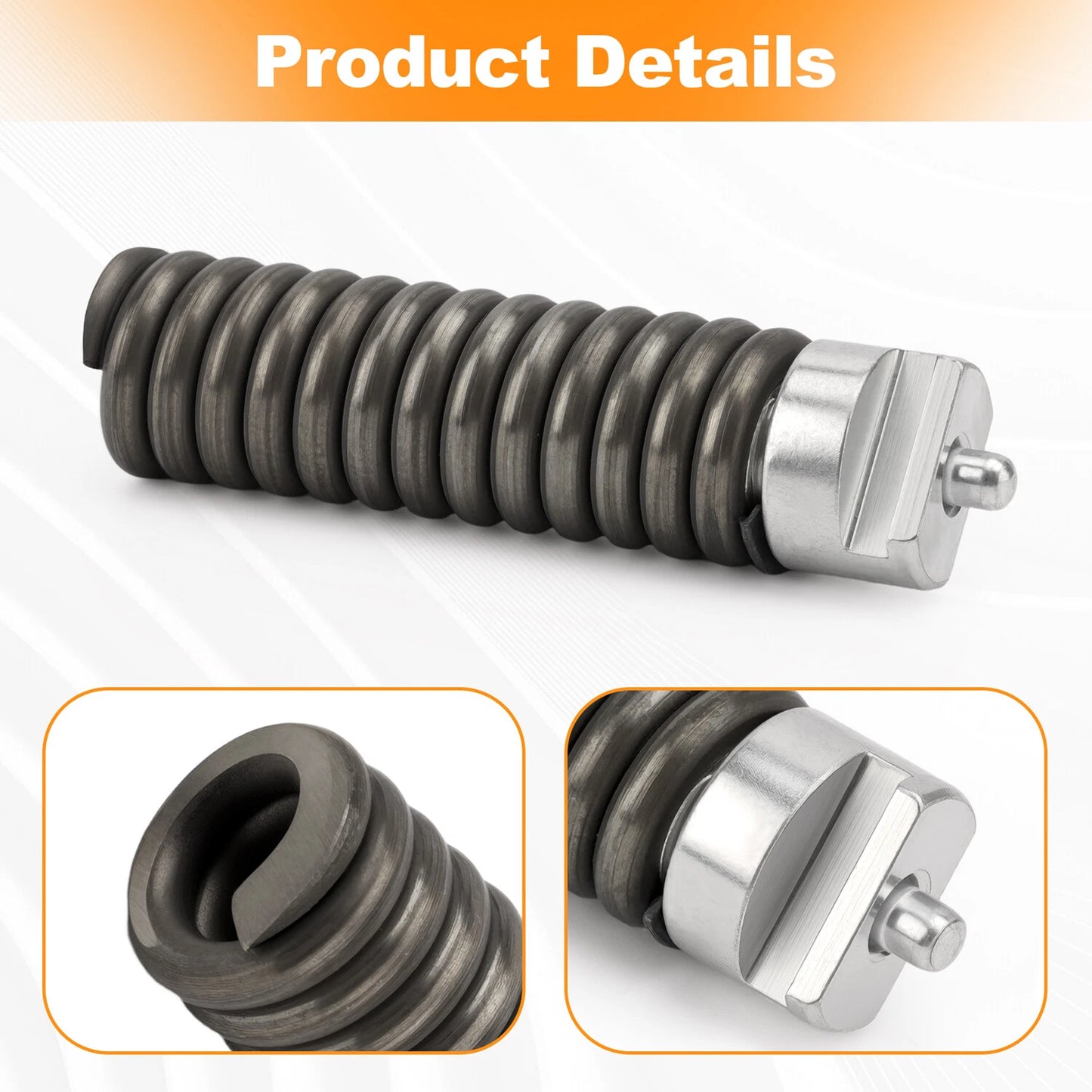 91037 Cable Repair Coupling 3/8-Inch Compatible with Drain Cleaning Cable