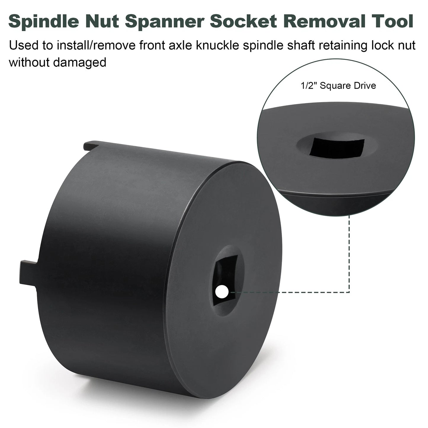 Front Axle Knuckle Spindle Nut Tool For John Deere 3033R 4044M