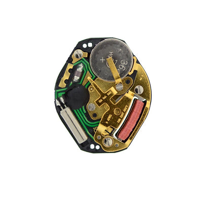 15.3mm Diameter 2-Hand Quartz Watch Movement+Battery Replacement for ISA K62 132