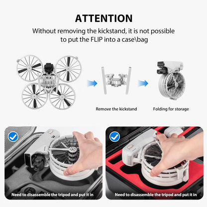Landing Gear for DJI Flip Drone Accessories, Foldable Height Extended Leg...