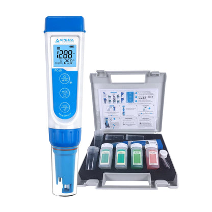APERA INSTRUMENTS AI316 Premium Series PC60 5-in-1 Waterproof pH/EC...