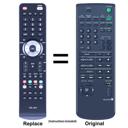 RM-SV800 Replacement Remote Control For SONY Audio System MHC-V909AV