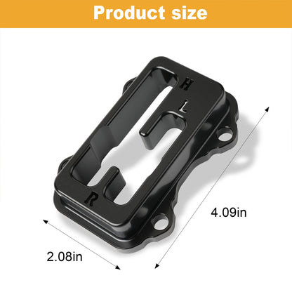 Fits Kawasaki KRX 1000/KRX 1000-4  Billet Shift Gate Black Anodized Shift Gate