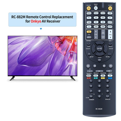 RC-882M Remote Control For Onkyo TX-NR838 TX-NR737 Audio Receiver