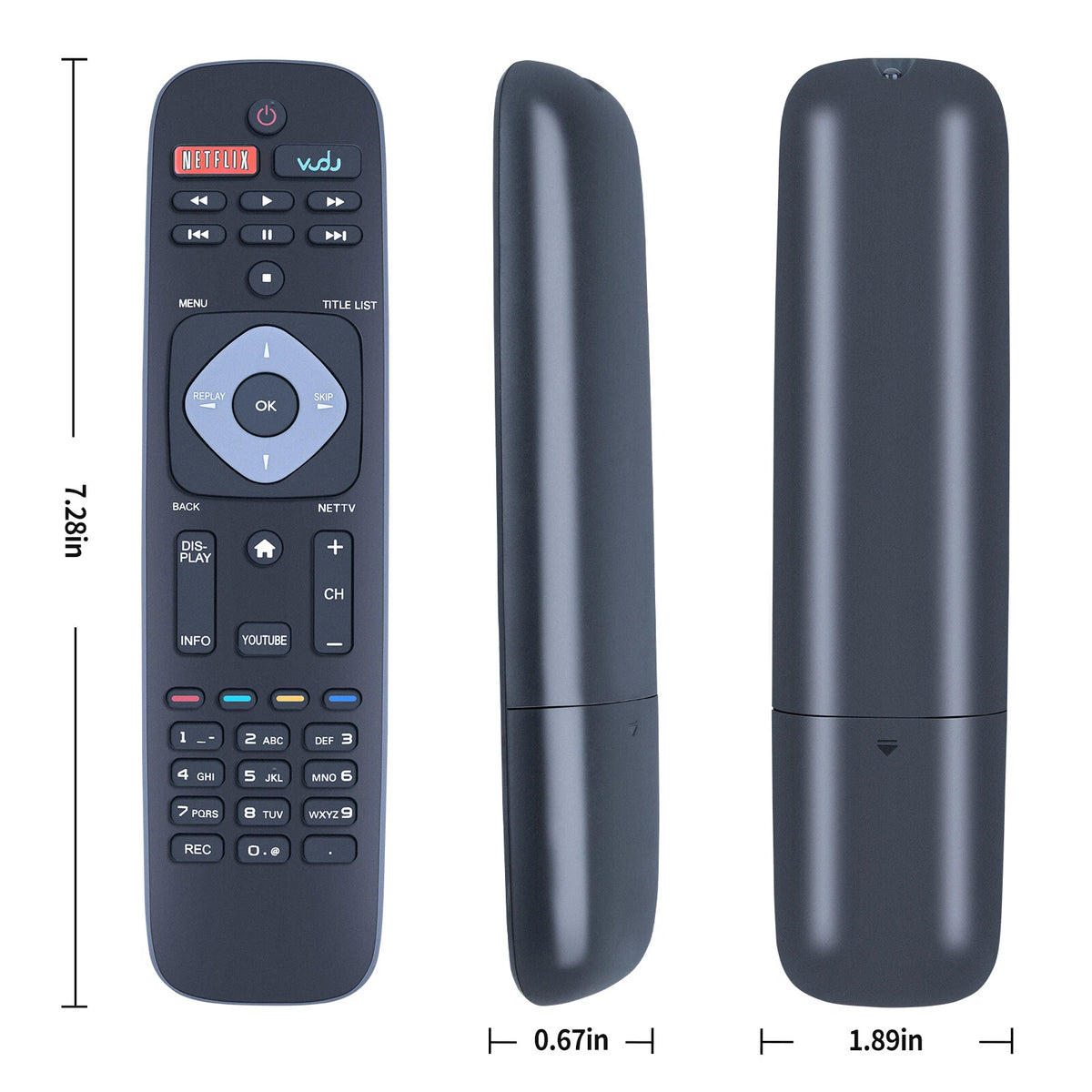 URMT41JHG002 Remote Control For Philips DVR Video Recorder HDR5750/F7