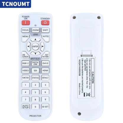 N2QAYA000208 Remote Control For Panasonic PT-MZ10KL LCD Projector