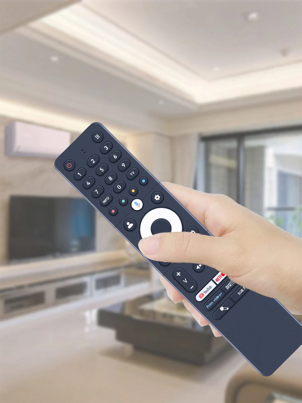SRC-4020-01 Voice Remote Control For Caixun / Sansui TV
