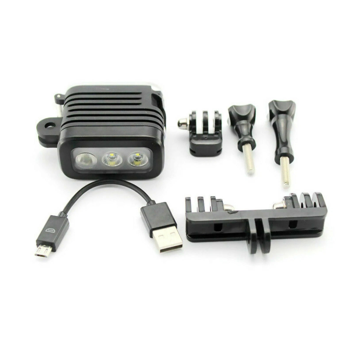 30M Waterproof Diving LED Surfing Light Lamp For GoPro Hero 10/8/9/7/6/5 Camera