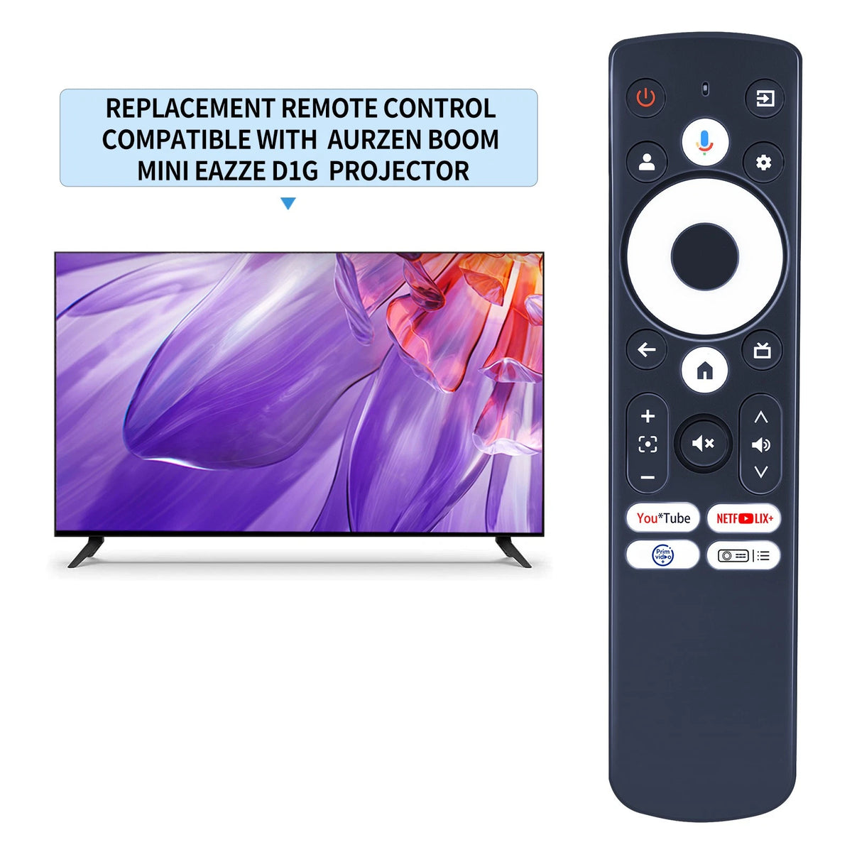 Replacement Remote Control For VOPLLS ‎G3 4K Smart Projector