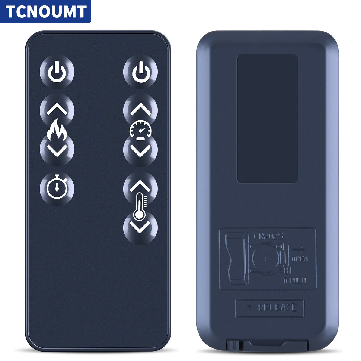 Replacement Remote Control For Electric Fireplace Infrared Quartz Space Heater