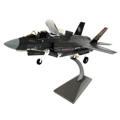 1:72 US Air Force F-35B Fighter Aircraft Diecast Model Military W/ Display Stand