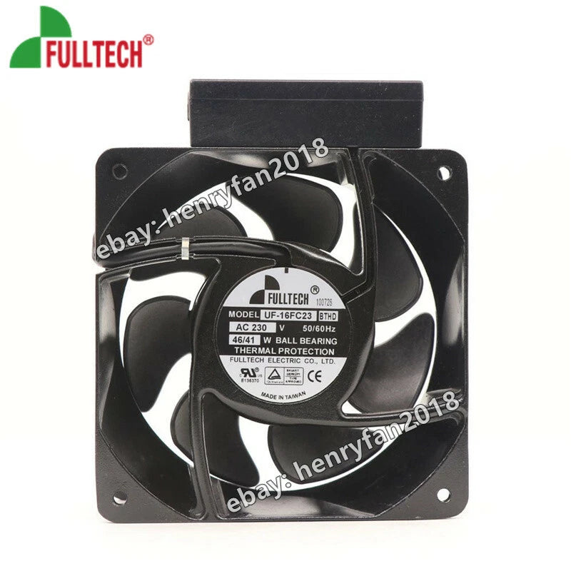 FULLTECH UF-16FC23 BTHD Axial Fan AC 230V 160*160*62MM 16CM 46/41W Cooling Fan