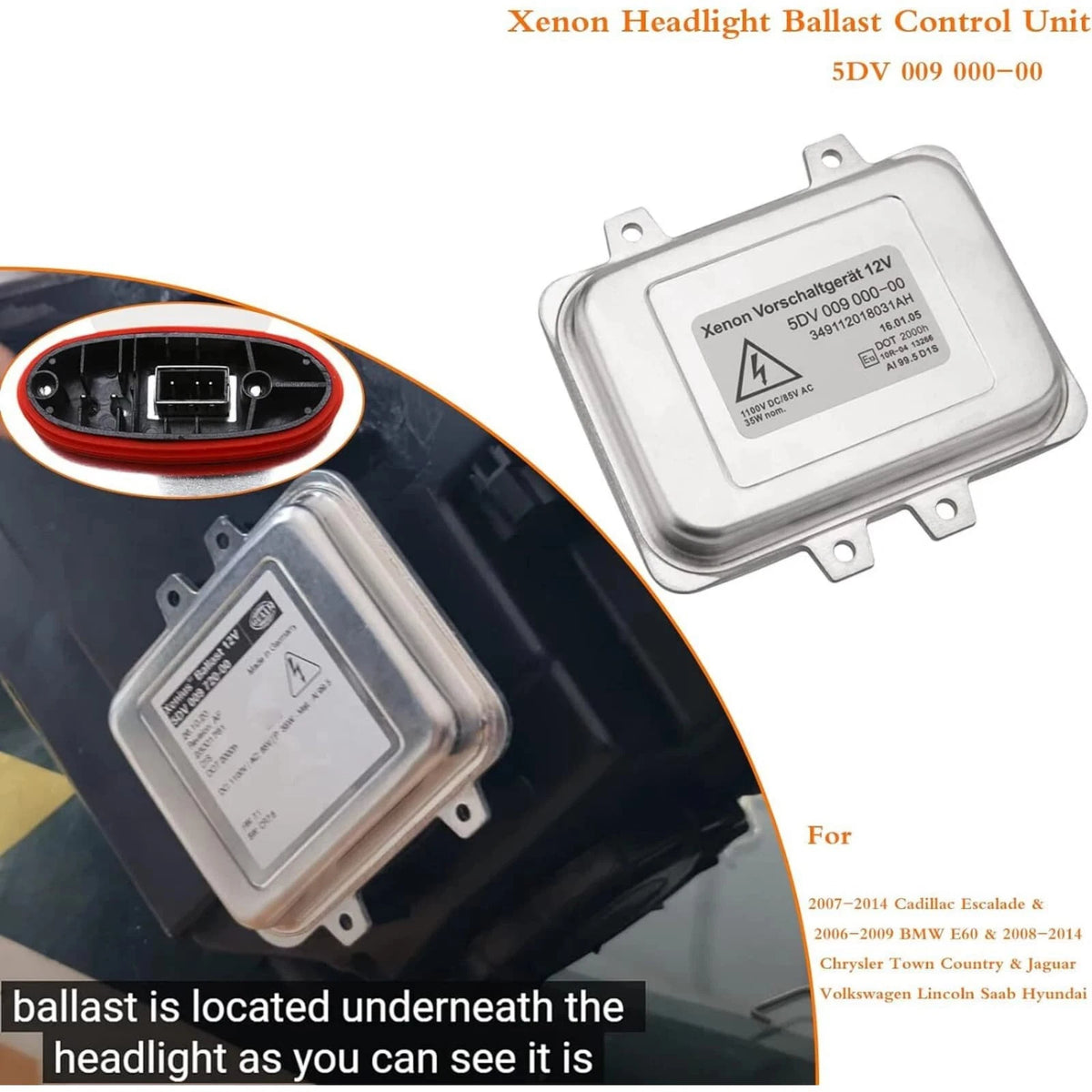 D1S D1R Xenon HID Headlight Ballast For Ford S-Max Kuga Land Rover 5DV009000-00