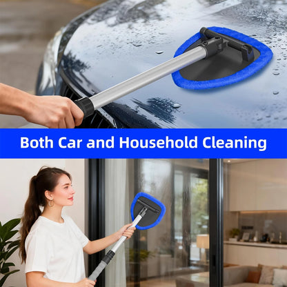 desin Windshield Cleaning Tool, Car Window Cleaner Blue