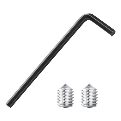 Yayapig Handle Set Screw Package with Wrench for Anderson Storm Door Silver