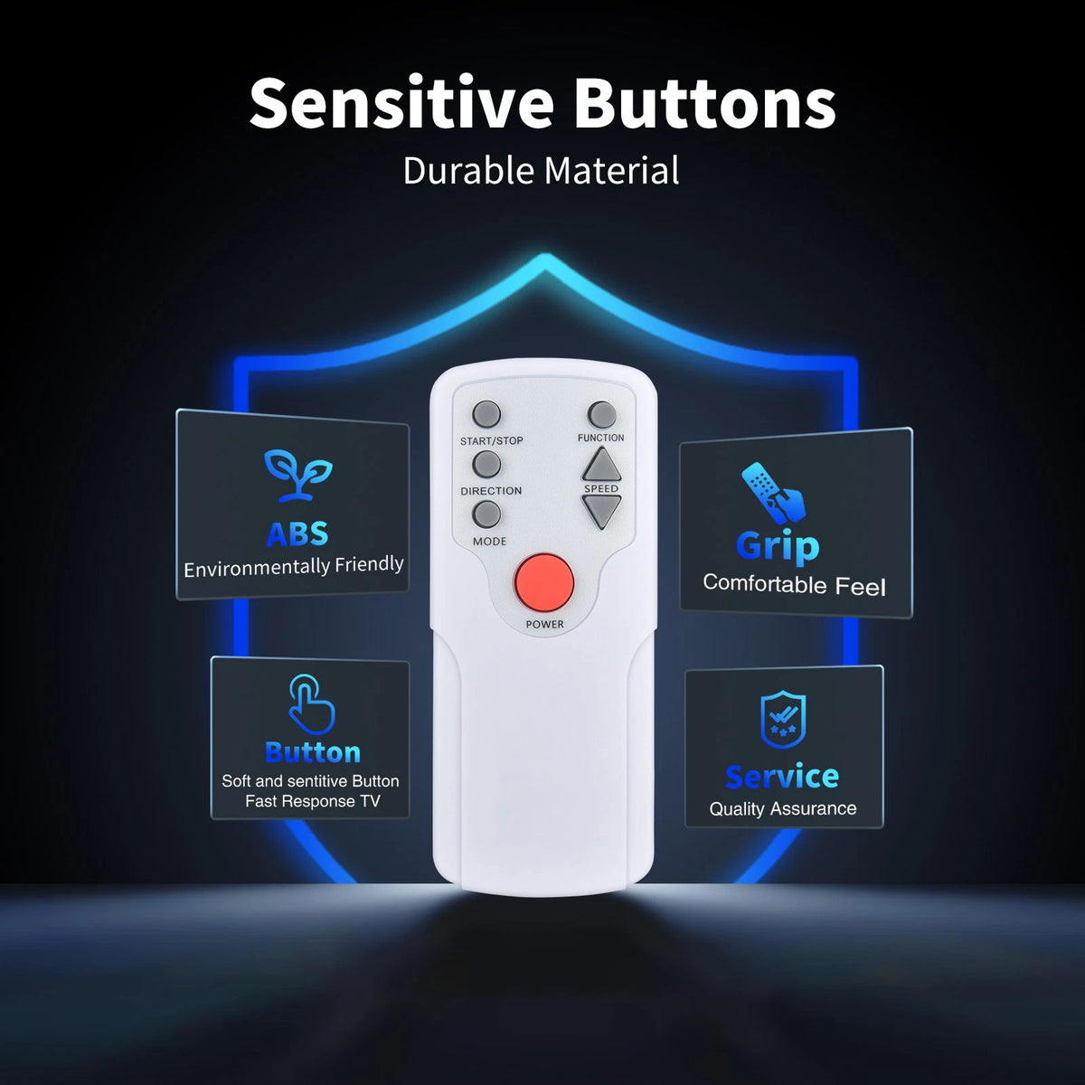 For ANCHEER Under Desk Elliptical Machine Replacement Remote Control