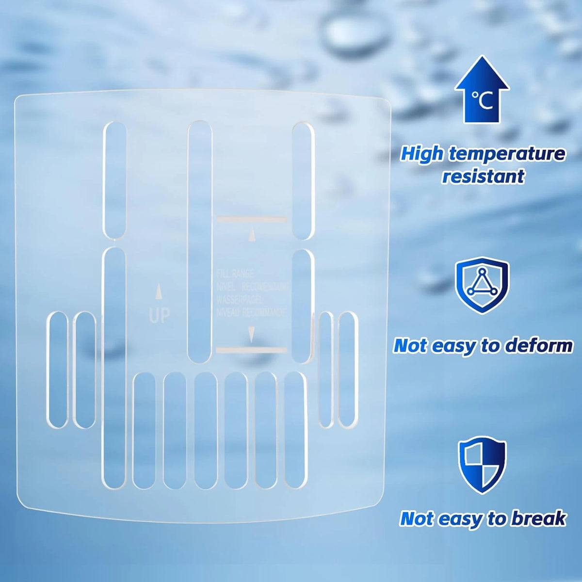 Spa Waterfall Grate, Clear Hot Tub Filter, 8.81"x7.83" Outdoor Tubs...