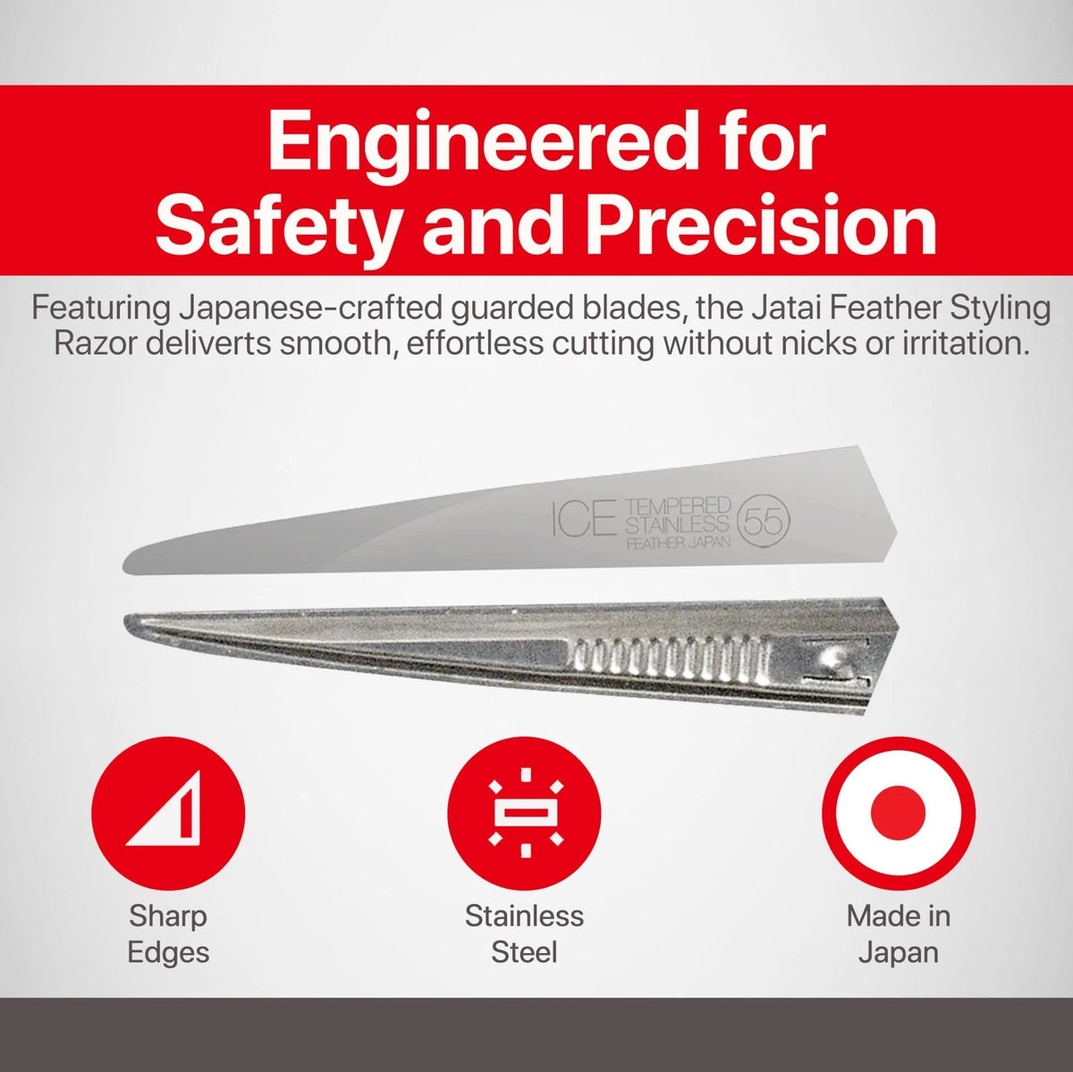 Feather - Switch-Blade Haircutting Shears Replacement Blade No.50/55