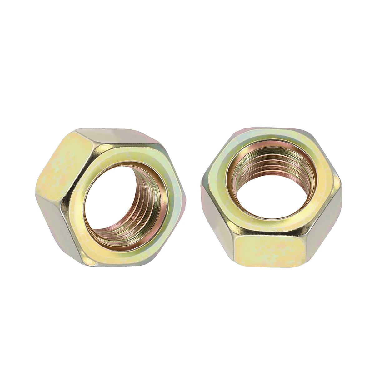 Kozelo 10pcs Hex Nuts - [3/4"-10] Carbon Steel Grade 8 Hardware 3/4"-10