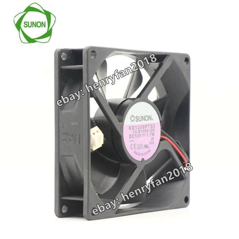 SUNON KD1209PTS2 DC 12V 1.7W 90*90*25MM Cooling Fan For Dell Inspiron 530 531
