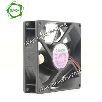 SUNON KD1209PTS2 DC 12V 1.7W 90*90*25MM Cooling Fan For Dell Inspiron 530 531