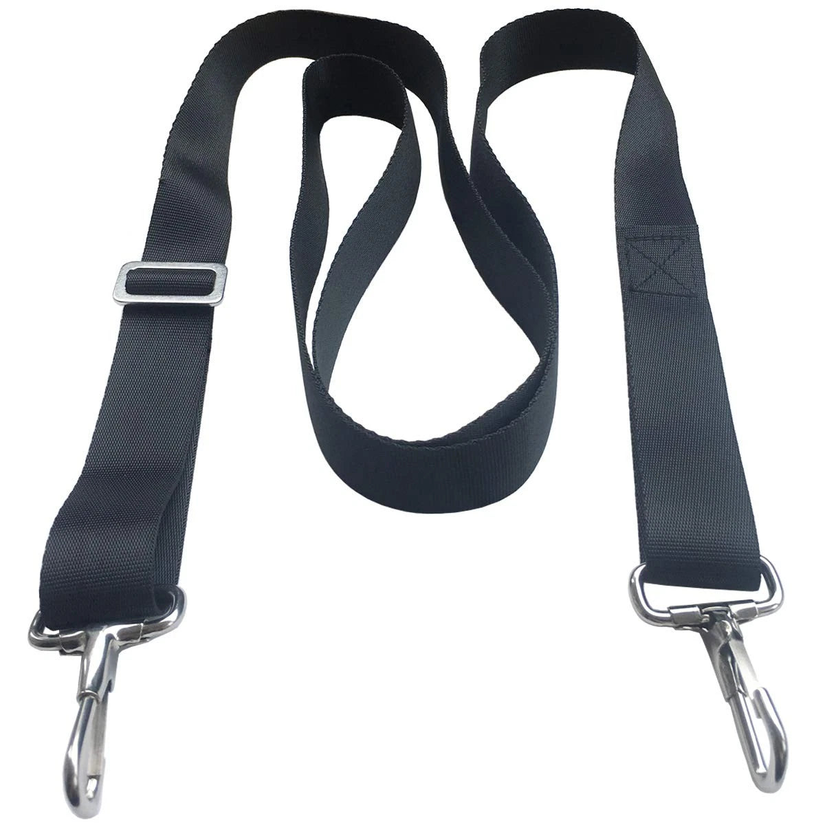 Vtete 2 Pcs Adjustable Bimini Boat Top 2 End Hooks (No Need Sewn), black