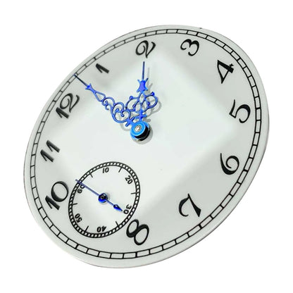 37mm Watch Dial Face+ Blue Watch Hands Kit for ETA 6497 ST3600 Movement A