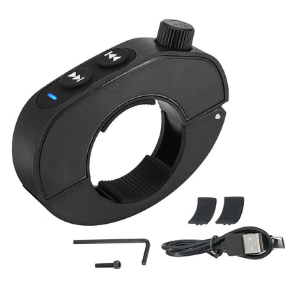 For Motorcycle Handlebar Bluetooth Wireless Media Remote Control Button IP66