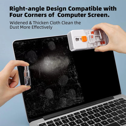 Ordilend Keyboard Cleaner & Laptop Cleaning Kit, All-in-1 for Computer White