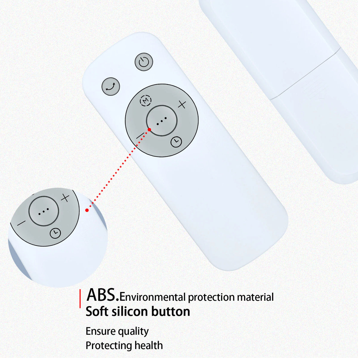 Replacement Remote Control For son Fan Heater -White ‎BS-N04