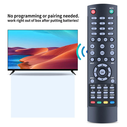 Remote Control For RCA TV RLED6090 RTU4002 RTU5540-B RLDED4016A-H RTU4300