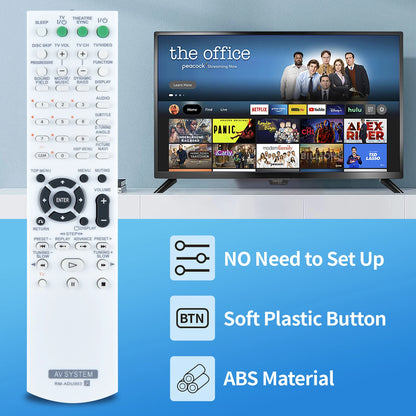 RM-ADU003 Remote Control For Sony AV System DAV-DX255 DAV-DX315 DAV-DZ110