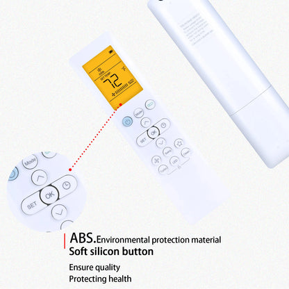 Remote Control For Senville LETO Series Mini Split Air Conditioner